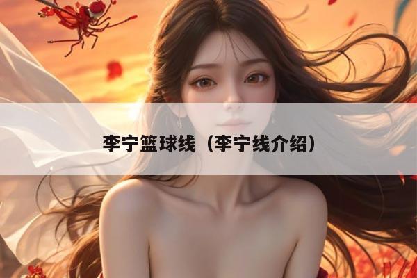 李宁篮球线（李宁线介绍）